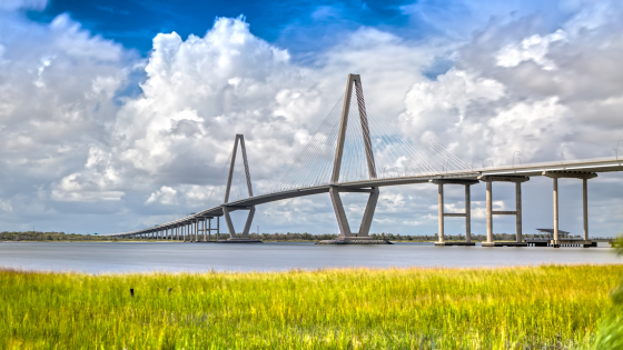 Arthur Ravenel Bridge in Charleston, SC