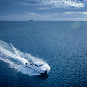 fishing charter in the ocean