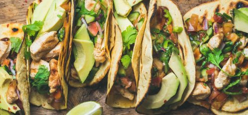 tacos at a restaurant on sullivans island