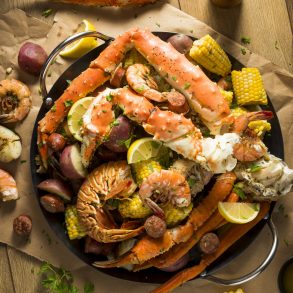 Homemade Cajun Seafood Boil