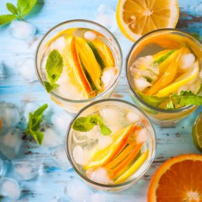 several citrus drinks