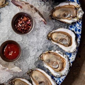 Charleston Restaurant Nico Oyster plate