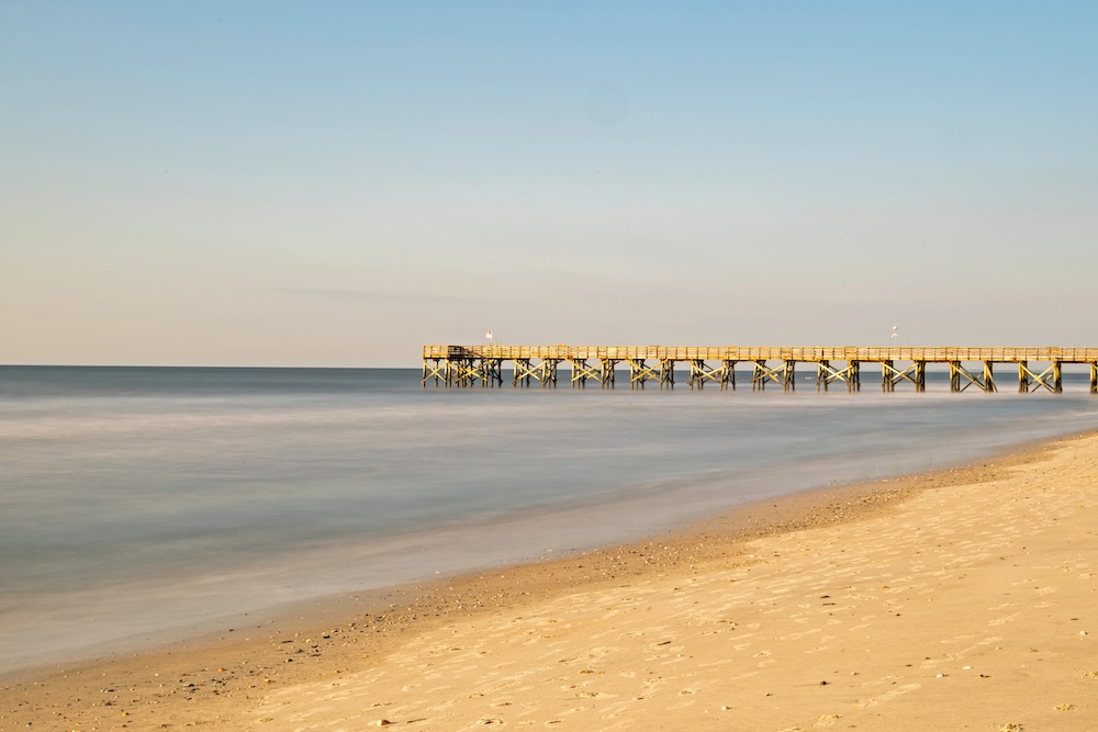 The pier at Isle of Palms, SC, USA