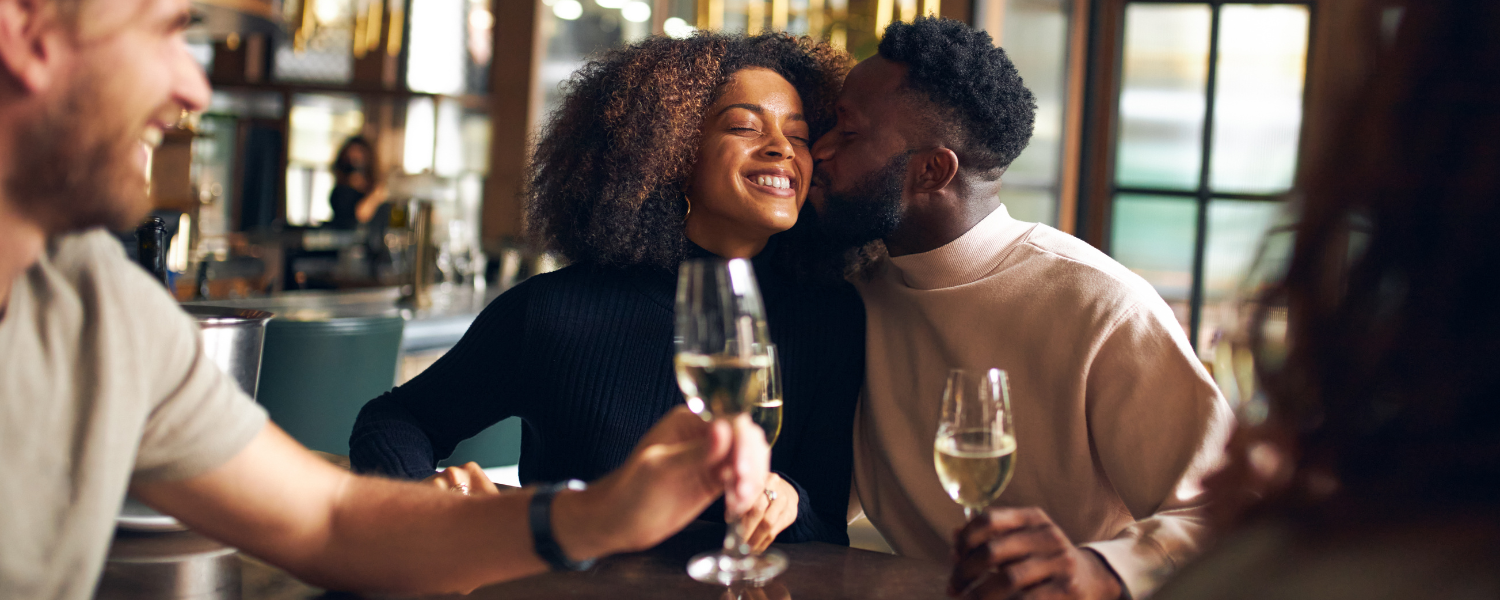 friends drinking wine