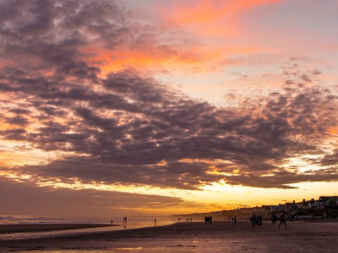 A beach on the Isle of Palms.