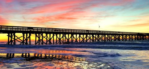 A sunrise on Isle of Palms.