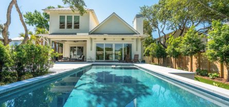 isle of palms rental with a pool