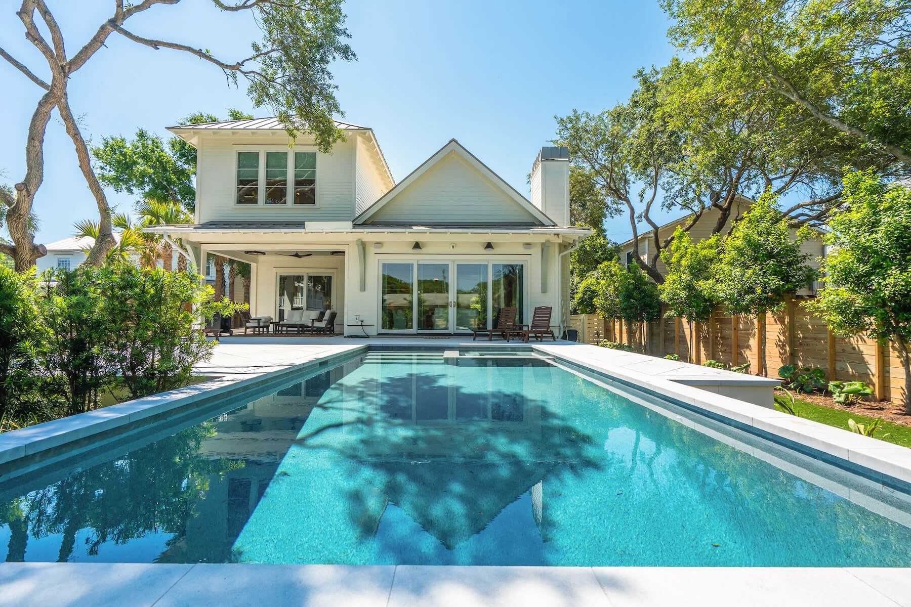 isle of palms rental with a pool