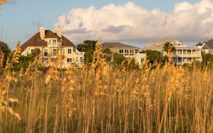Wild Dunes Resort, South Carolina, USA - September 28, 2019. Luxury ocean view luxury houses at Wild Dunes Resort, Isle of Palms, South Carolina.