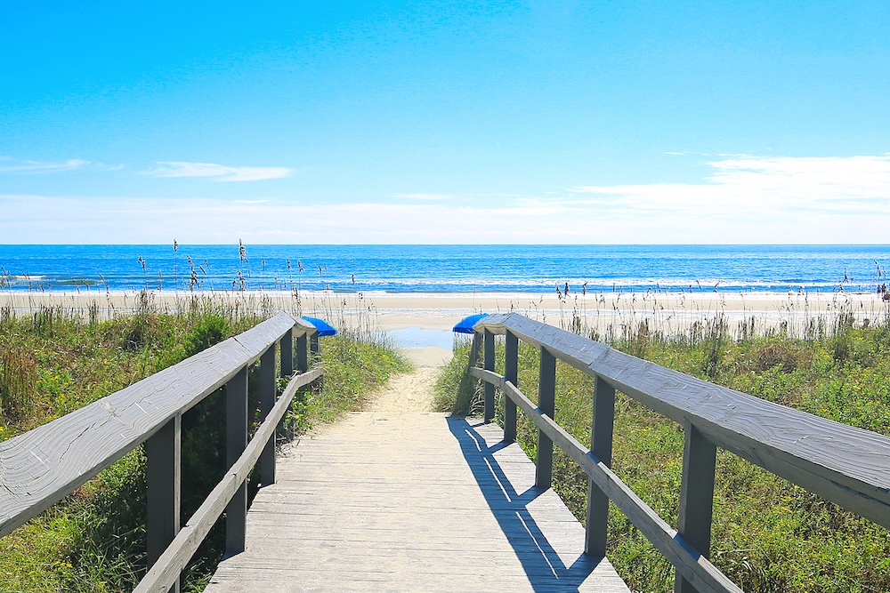 Isle of Palms South Carolina Beach.